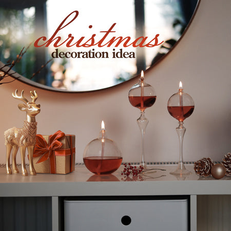 Christmas Decoration Ideas: Discover the Charm of Glass Oil Candles